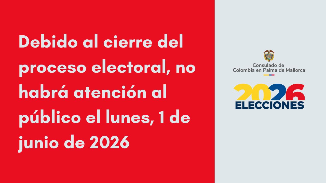 Información del cierre