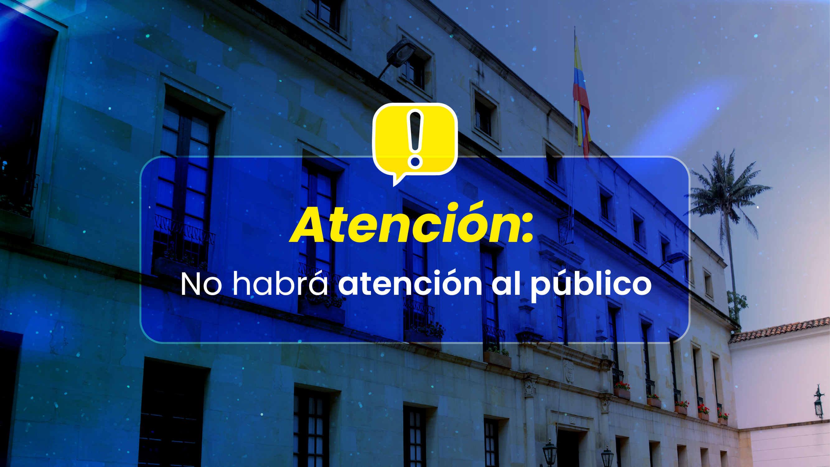 No habrá atención al público el lunes 20 de julio de 2026 en el Consulado de Colombia en Palma de Mallorca  