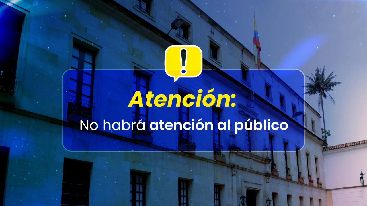 No habrá atención al público el lunes 20 de julio de 2026 en el Consulado de Colombia en Palma de Mallorca  