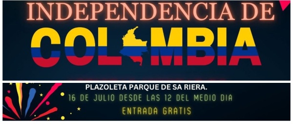 Consulado de Colombia en Palma de Mallorca invita a conmemorar nuestro Día de la Independencia